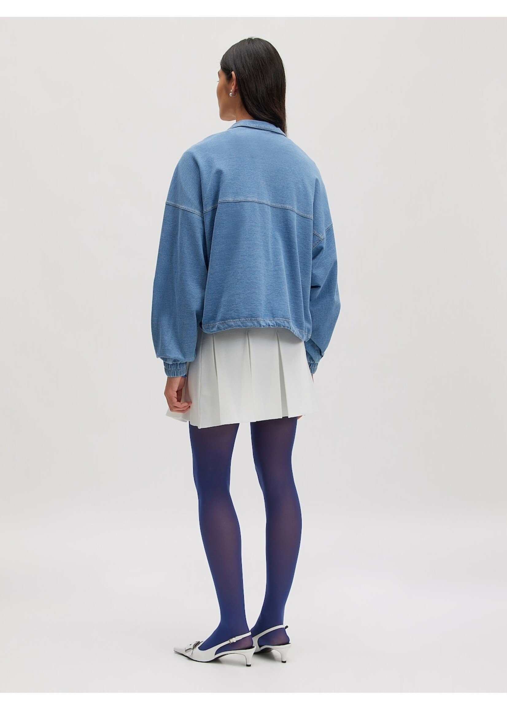 EDITED ED POLLY SWEATER DENIM WASH