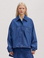 EDITED ED JILIAN JACKET MID BLIE DENIM