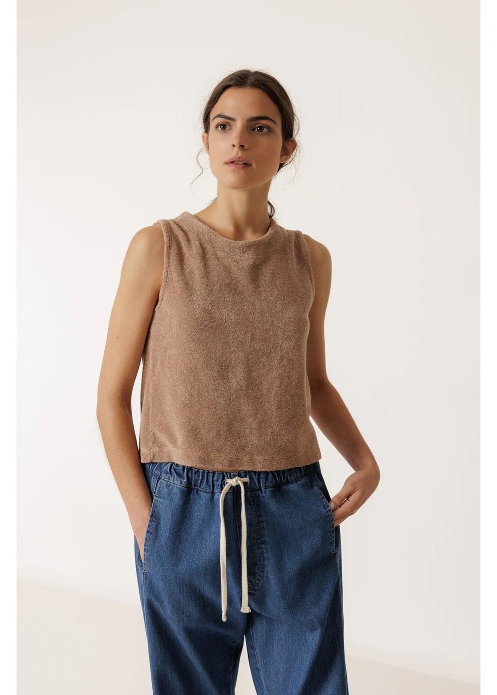 INDI & COLD IC TOP EPONGE ROSA