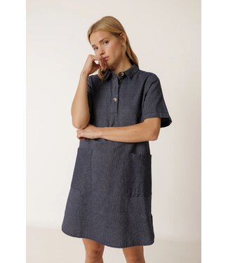 INDI & COLD INDI & COLD DRESS INDIGO
