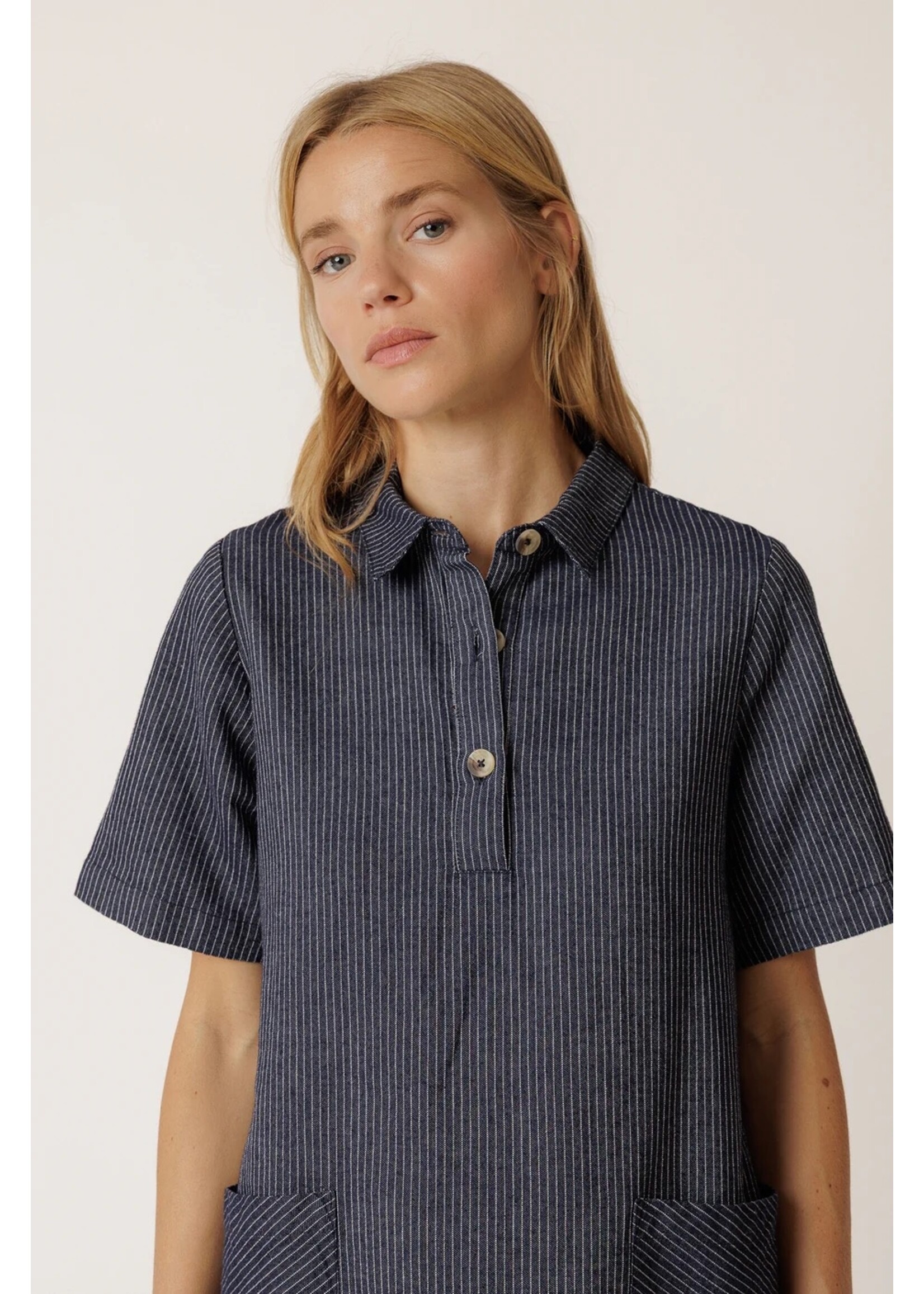 INDI & COLD IC DRESS INDIGO