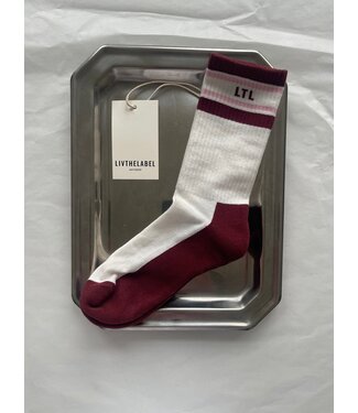 LIVTHELABEL LTL SOCKS LOGO