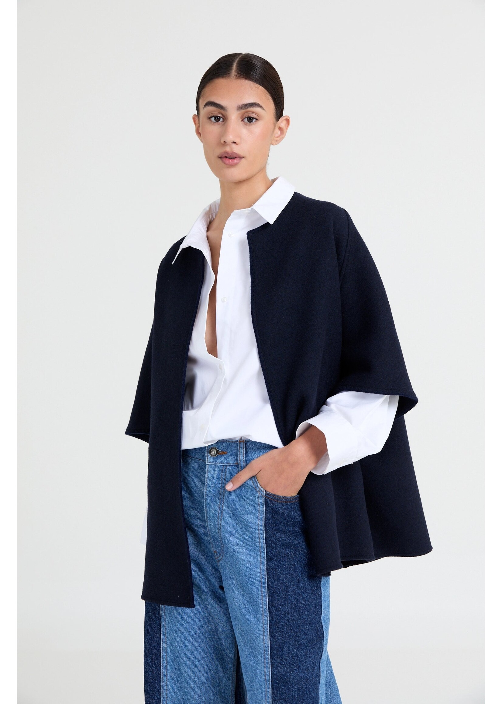 LIVTHELABEL LTL CHRIS GILETVEST SS NAVY