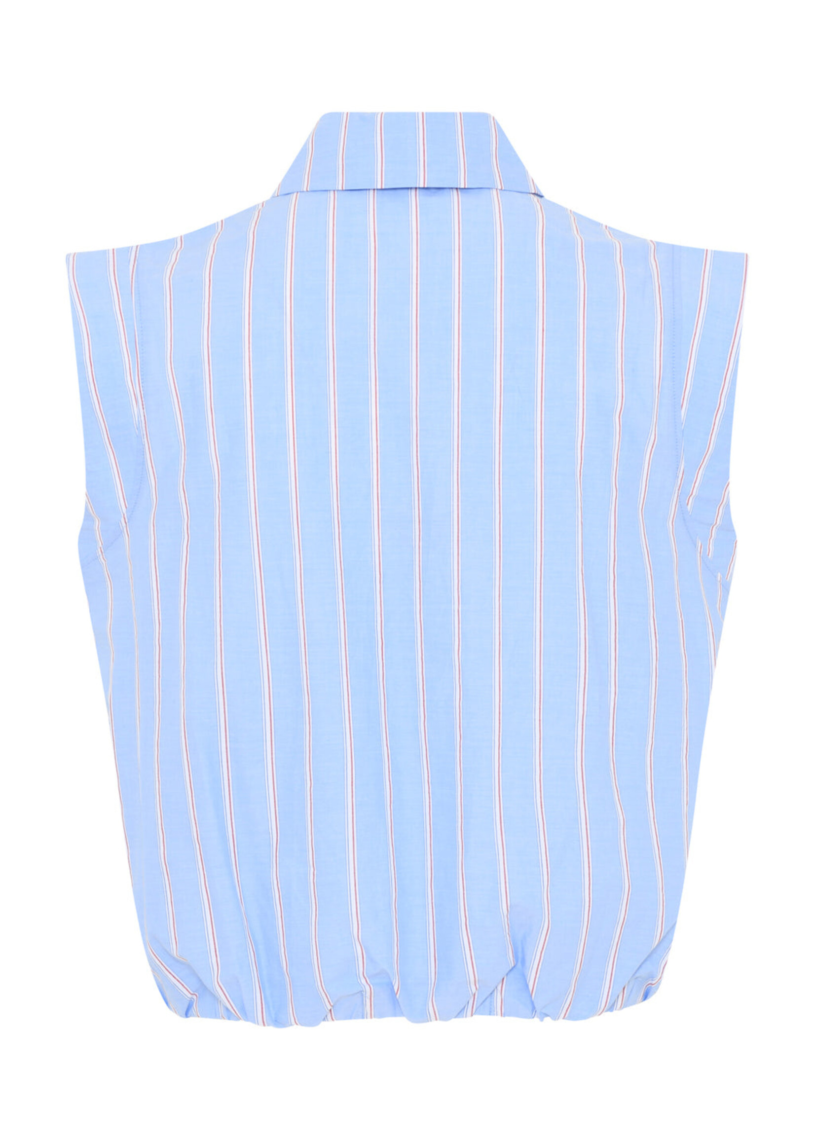 LA ROUGE LR CINDY TOP BLUE STRIPE