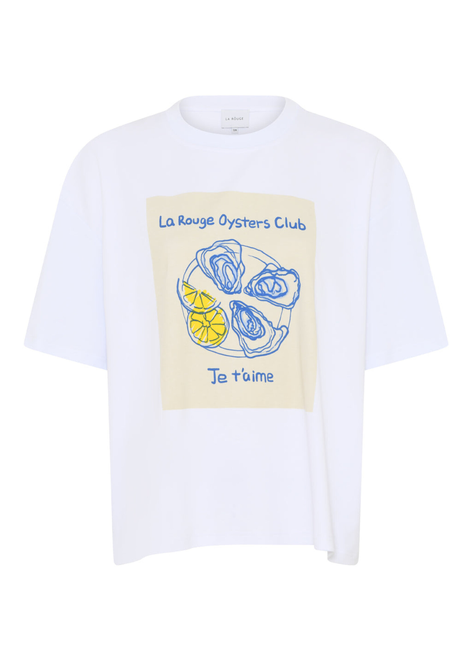 LA ROUGE LR T-SHIRT WHITE/