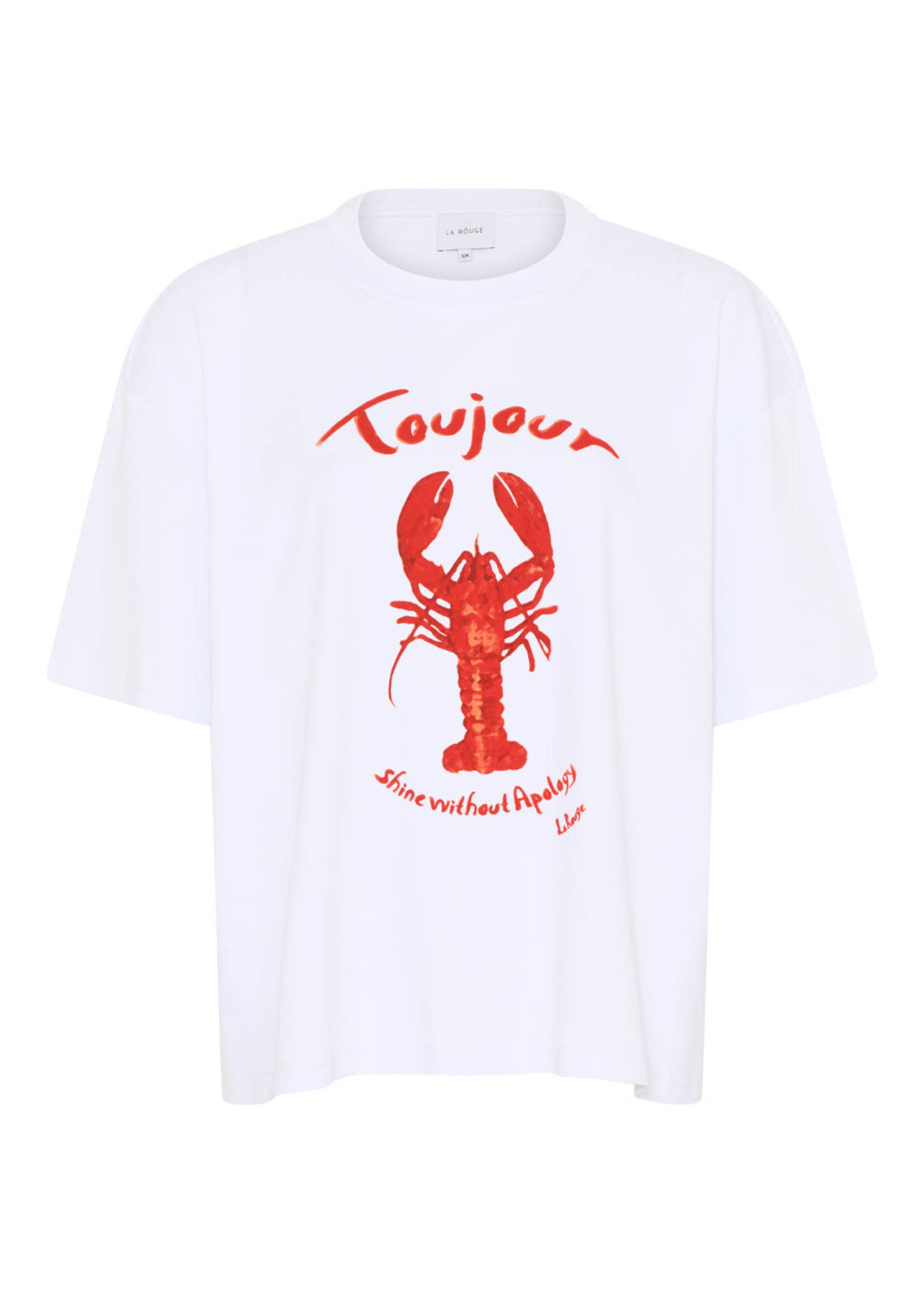 LA ROUGE LR T-SHIRT WHITE/