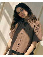 LA ROUGE LR CILLE SHIRT BROWN