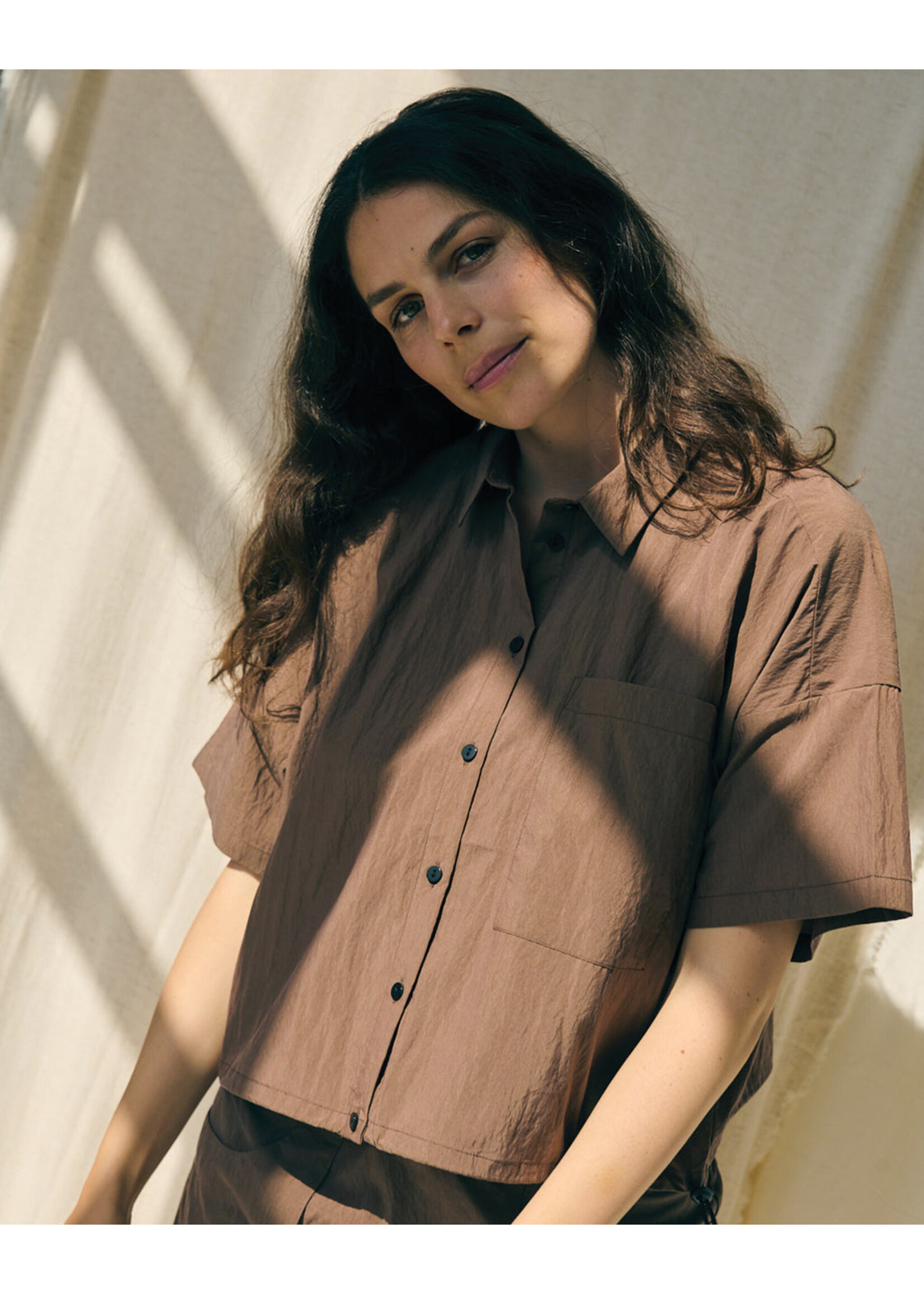 LA ROUGE LR CILLE SHIRT BROWN