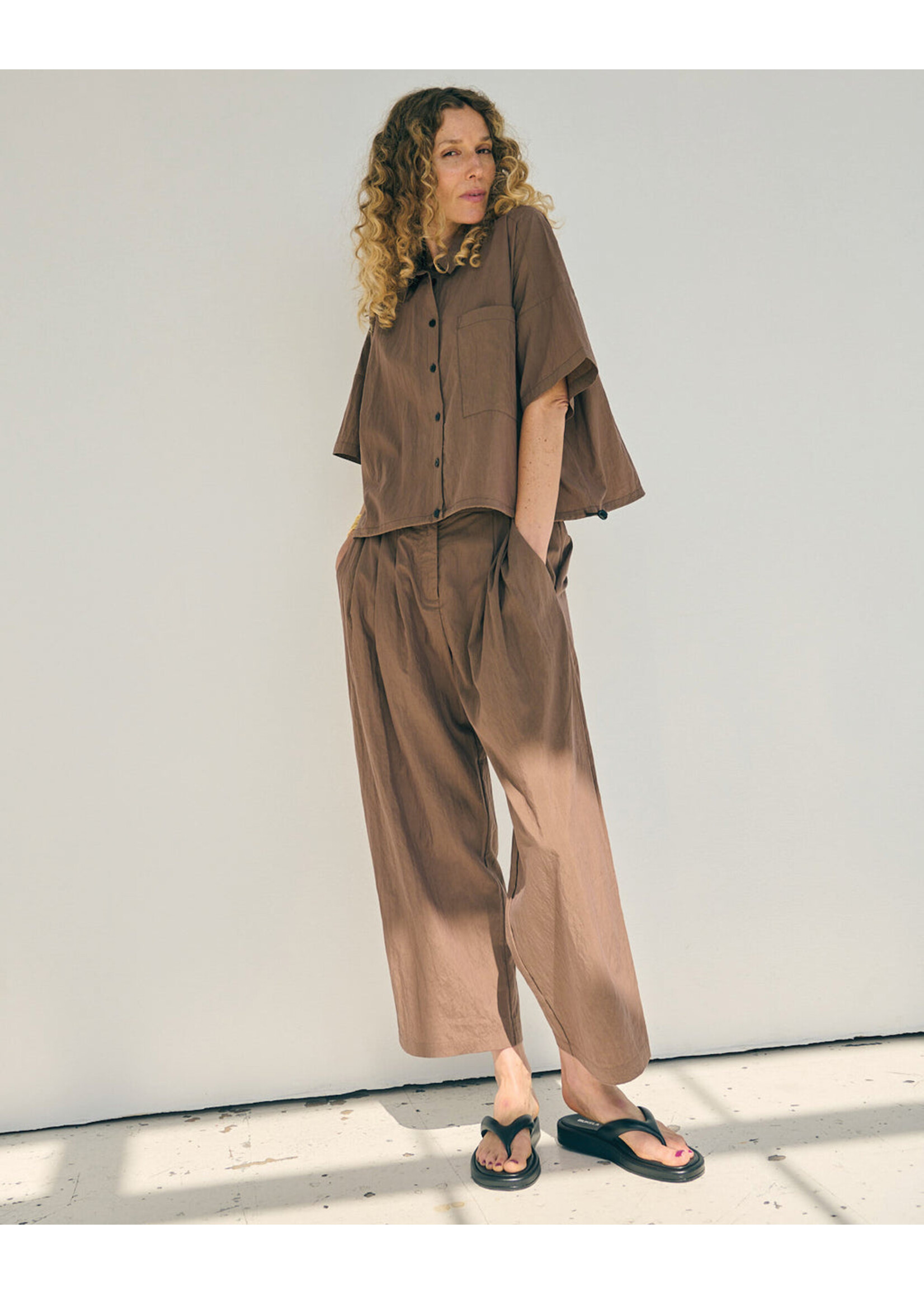 LA ROUGE LR CILLE PANTS BROWN