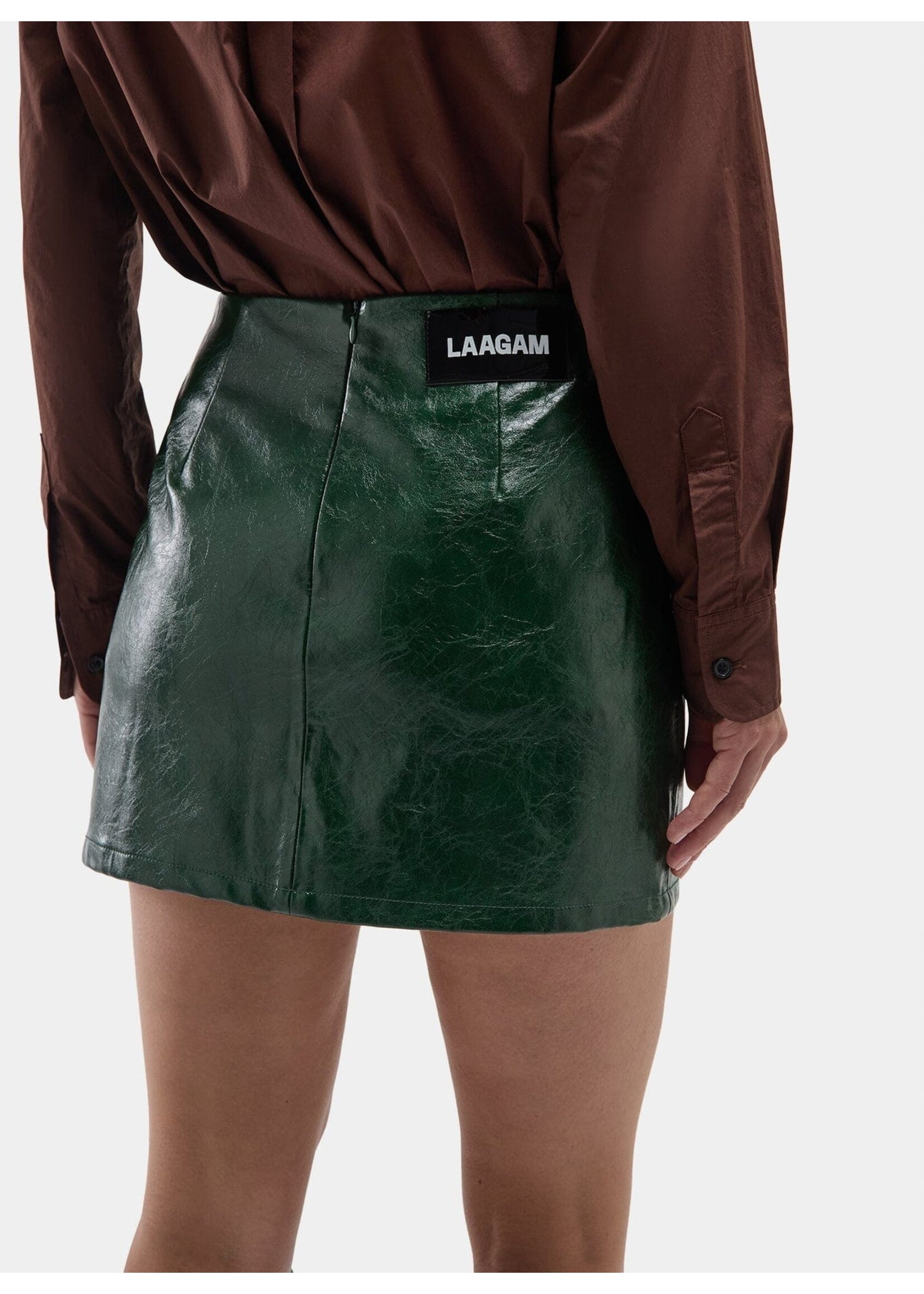 LAAGAM LA LEENA GREEN SKIRT