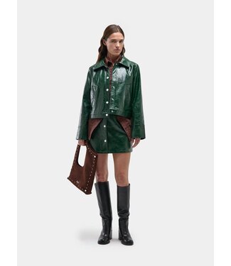 LAAGAM LA LEENA GREEN SKIRT
