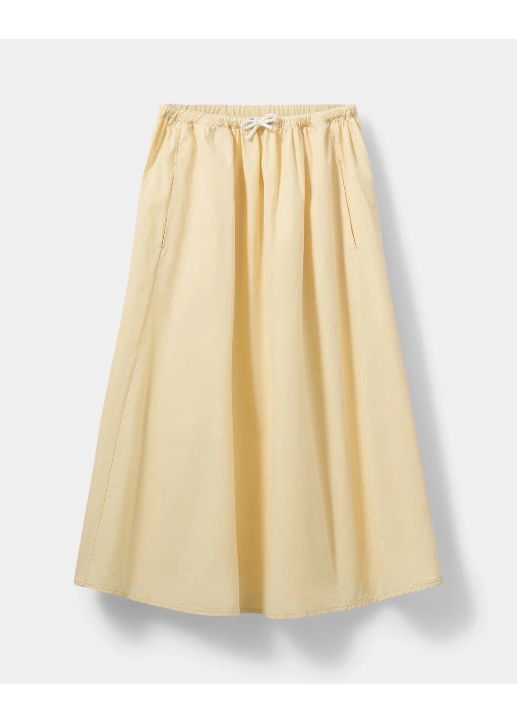 SOFIE SCHNOOR SS JUNEAUSW MIDI SKIRT LIGHT YELLOW