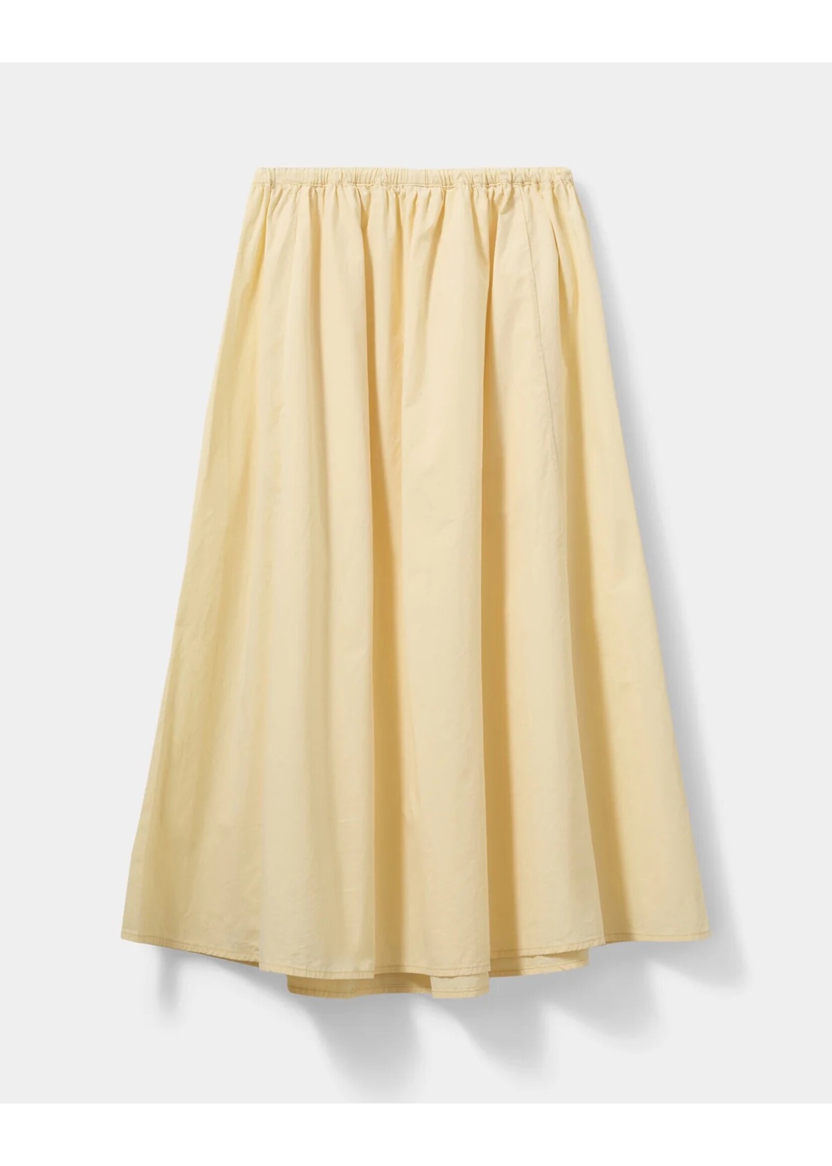 SOFIE SCHNOOR SS JUNEAUSW MIDI SKIRT LIGHT YELLOW