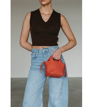 MARREA MA HANDTAS MINI CHILLI PEPPER CHEER  WITH STRAP