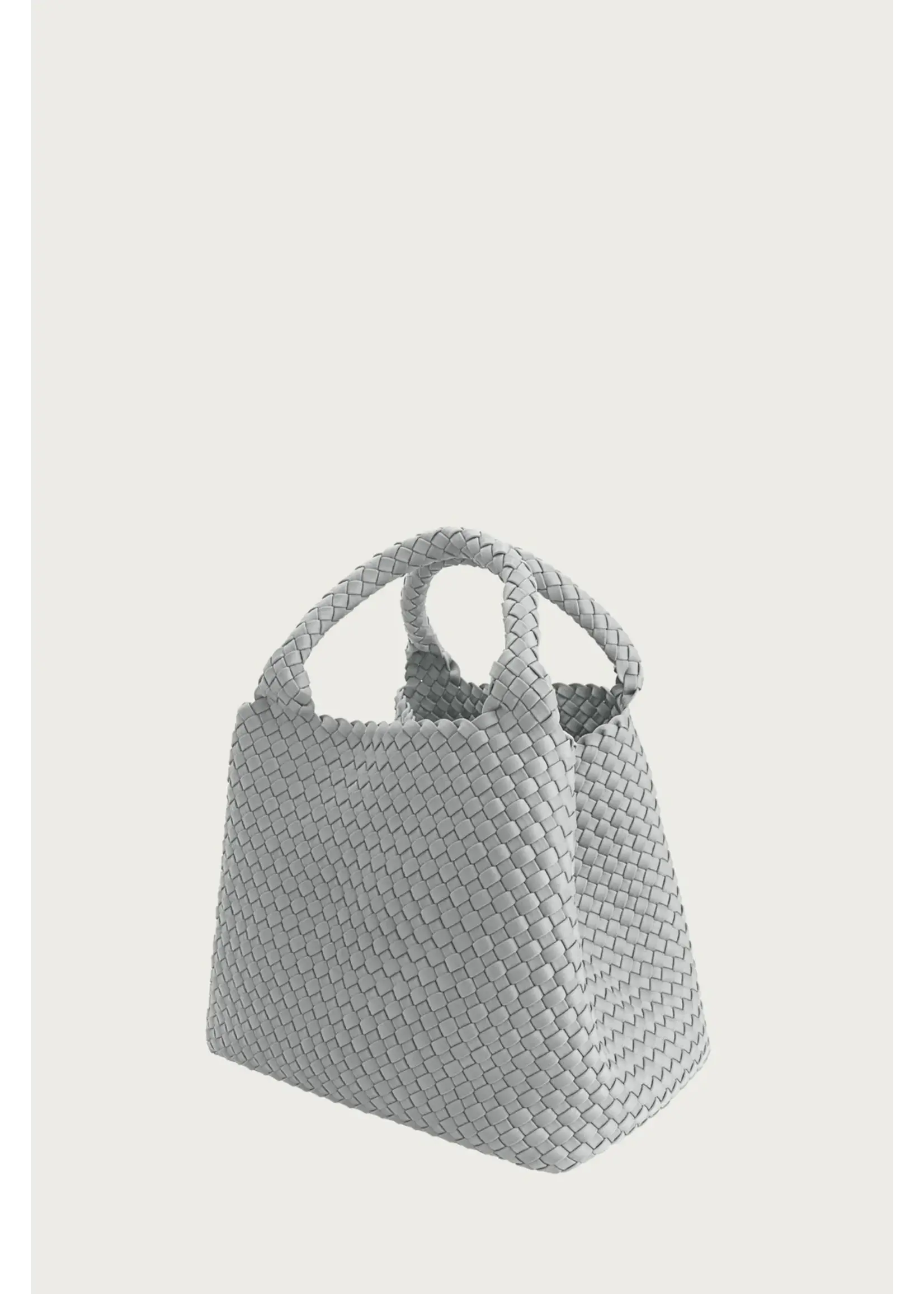 MARREA MA HANDTAS  MEDIUM SILVER SEASHELL