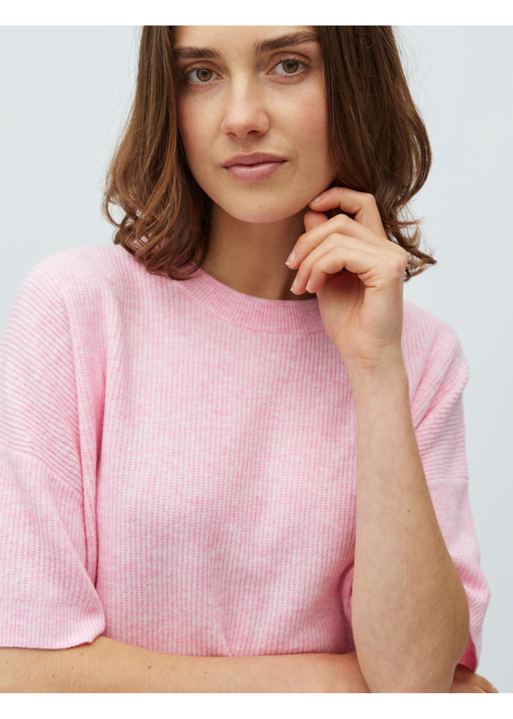 MbyM M-GILLIAN KNIT SS  BEGONIA PINK MEL