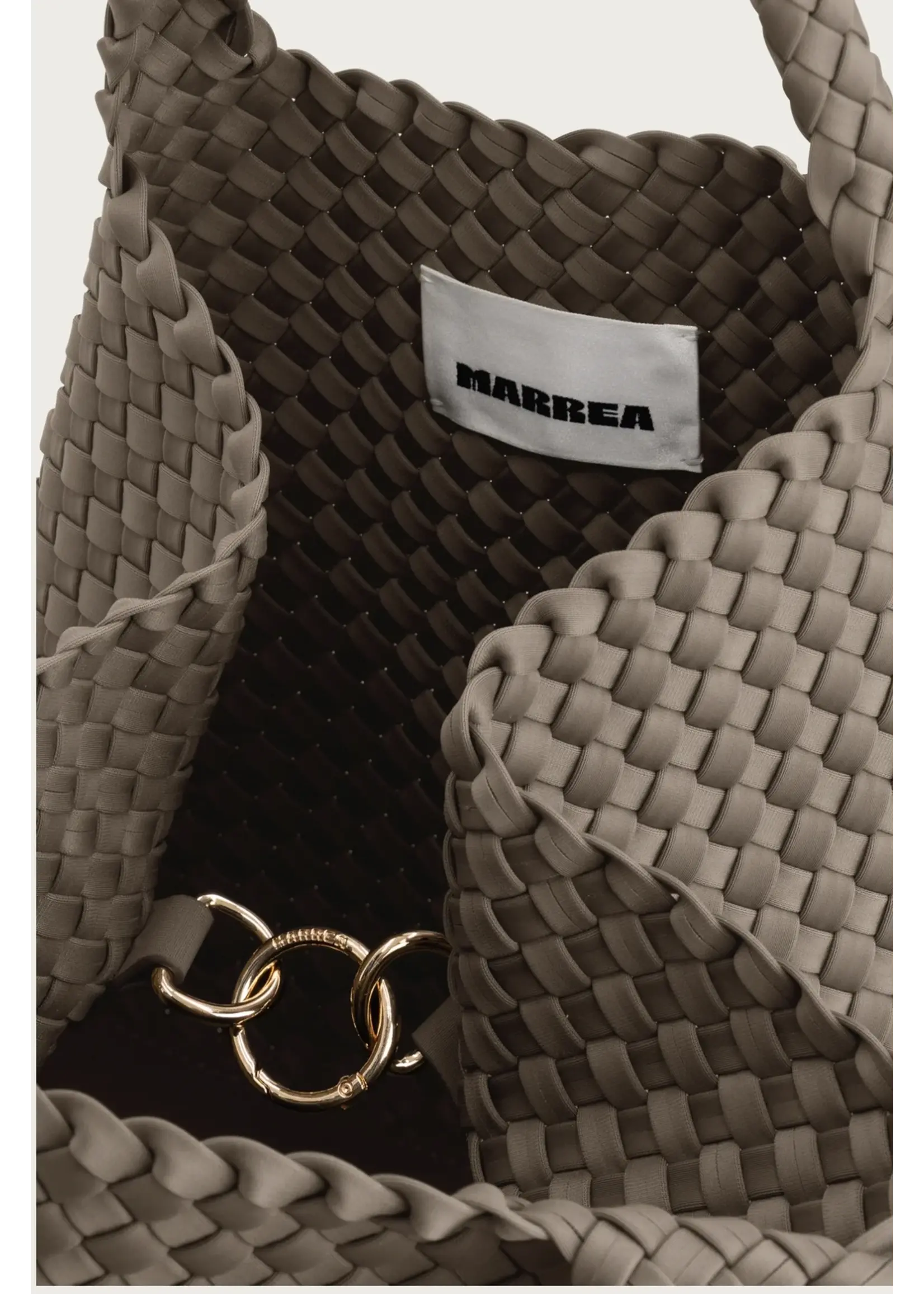 MARREA MA HANDTAS  MEDIUM TAUPE SECRET