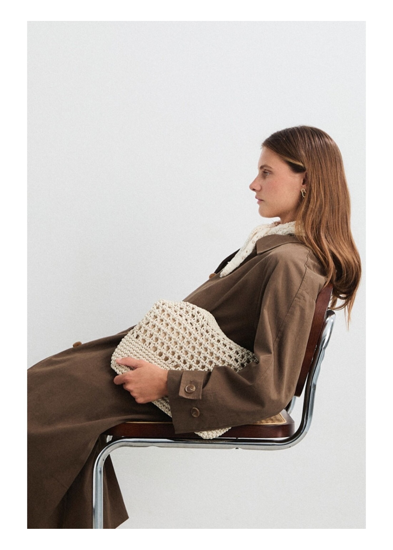 MUS & BOMBON MBB NYMA BAG WHITE