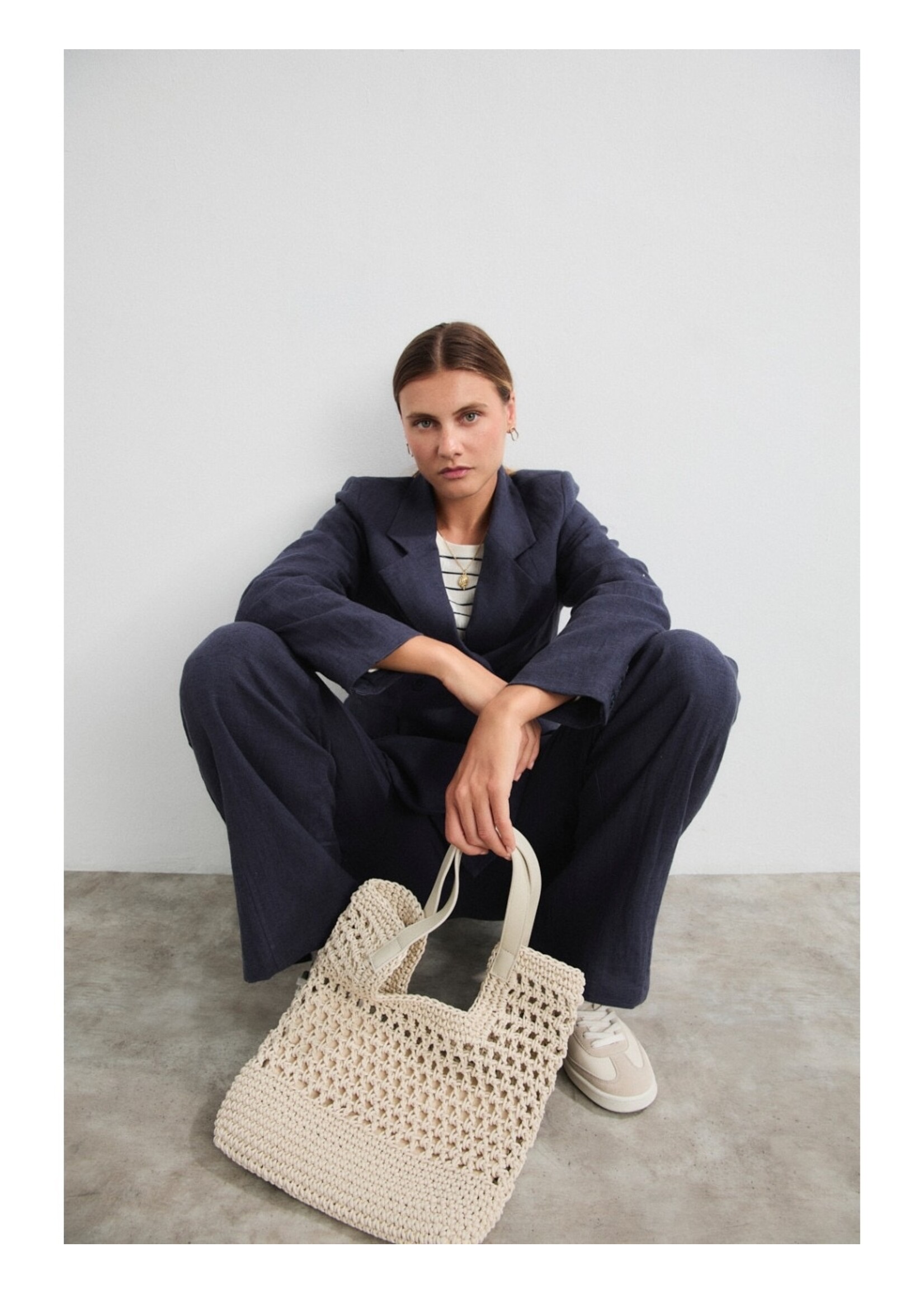 MUS & BOMBON MBB NYMA BAG WHITE