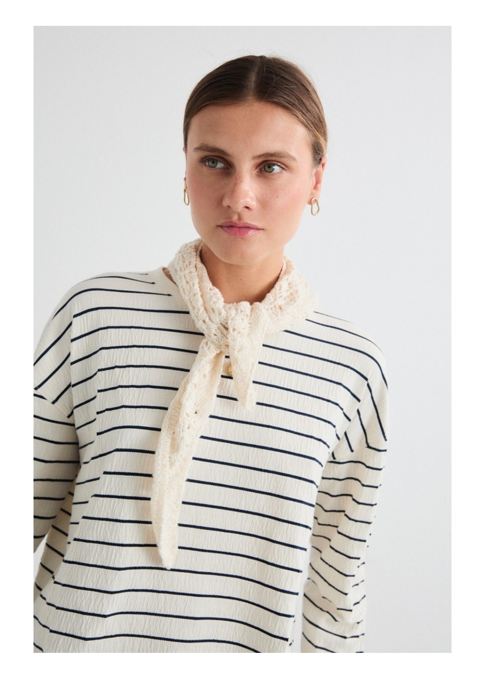 MUS & BOMBON MBB SALANA  SWEATSHIRT NAVY