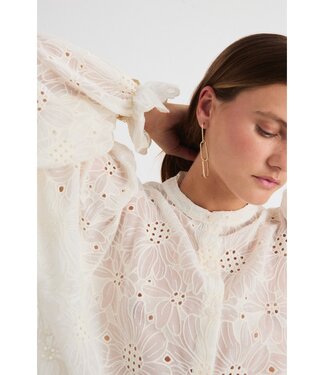 MUS & BOMBON MBB EVELIA BLOUSE WHITE