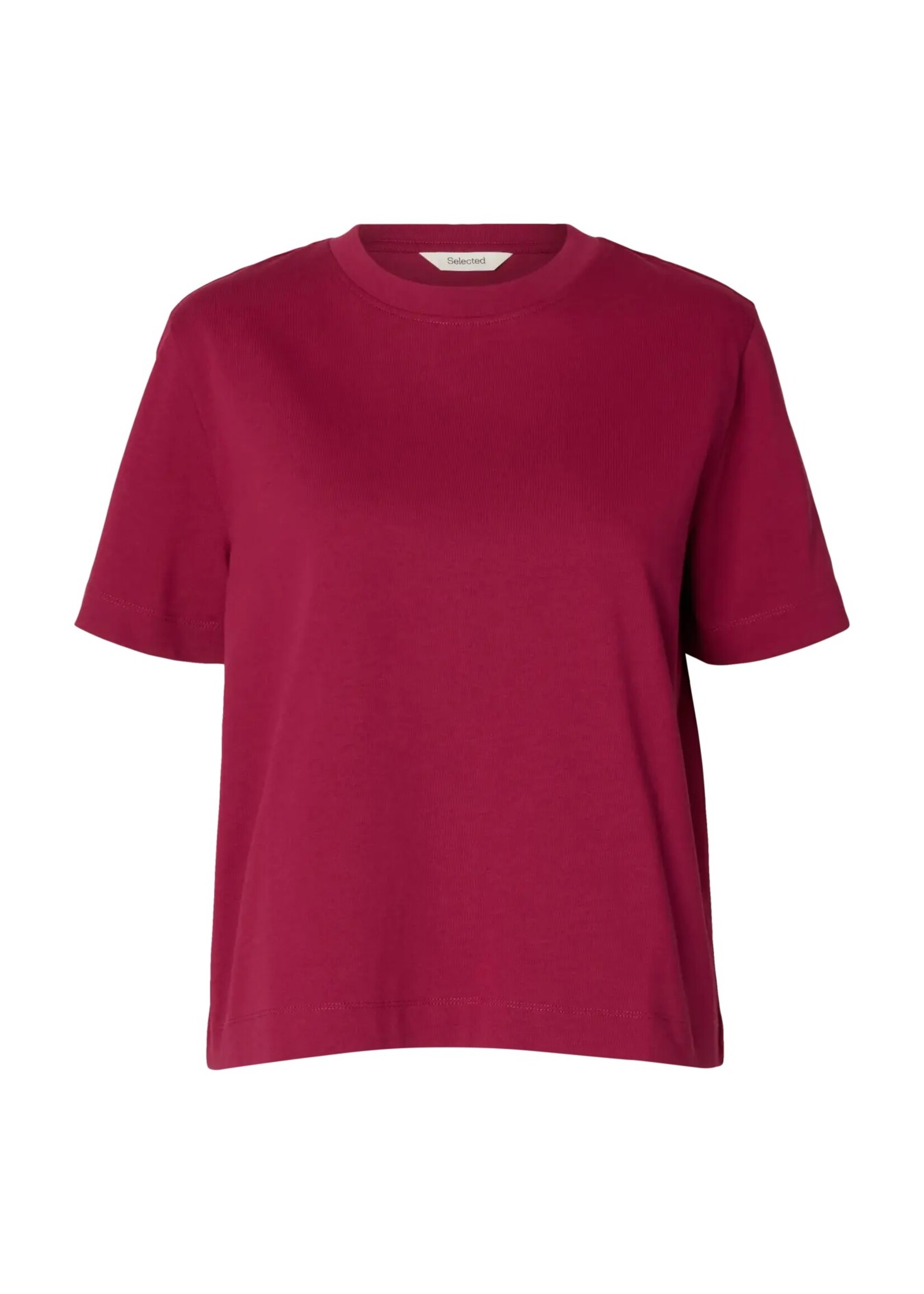 SELECTED FEMME SLWESSENTIAL SS BOXY TEE NOOS