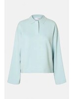 SELECTED FEMME SLFARI GIA LS POLO SWEAT
