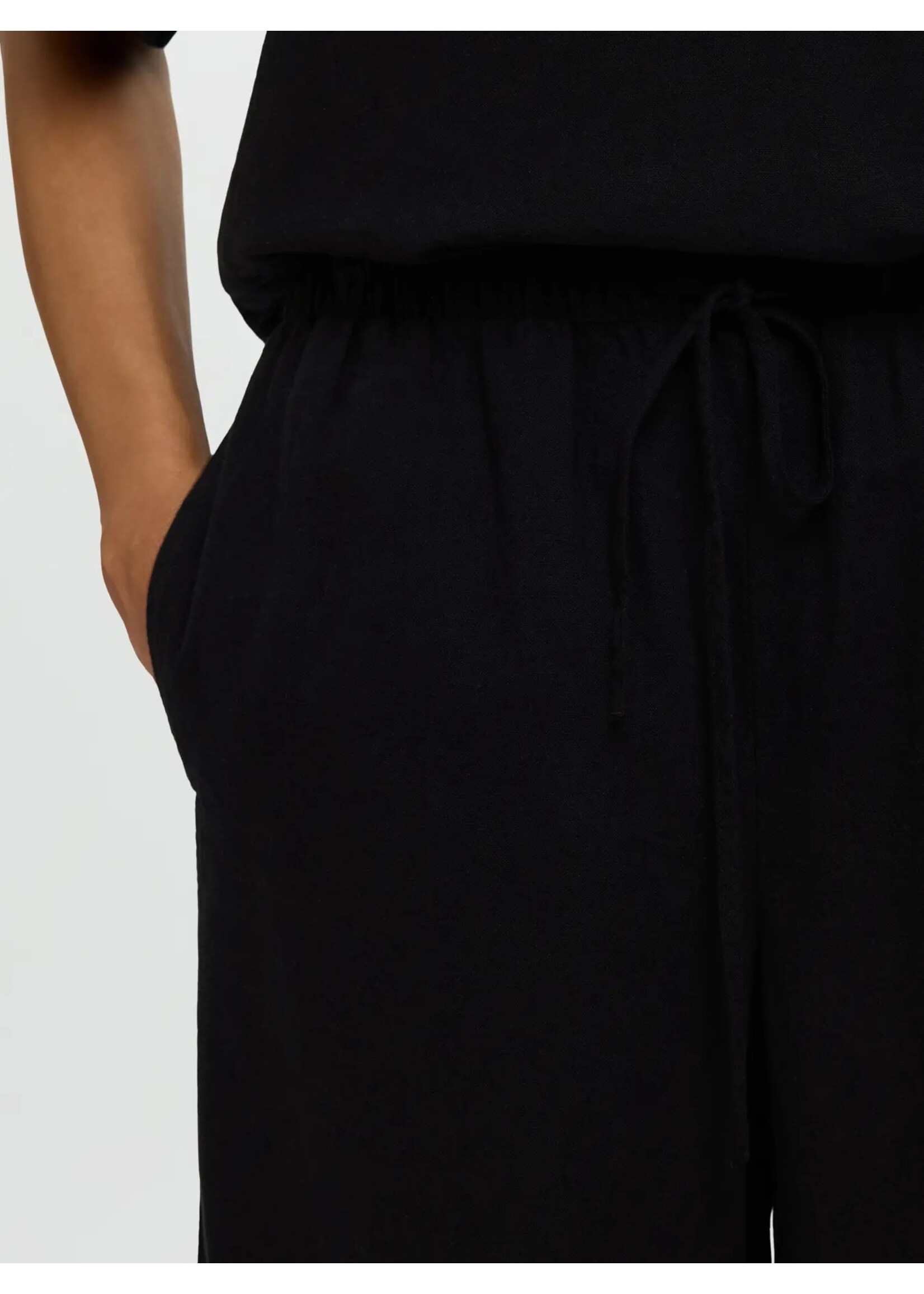 SELECTED FEMME SLWLUISA MW LINEN BLEND PANT NOOS