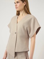 YAS YASCOMRA SL BLAZER OATMEAL