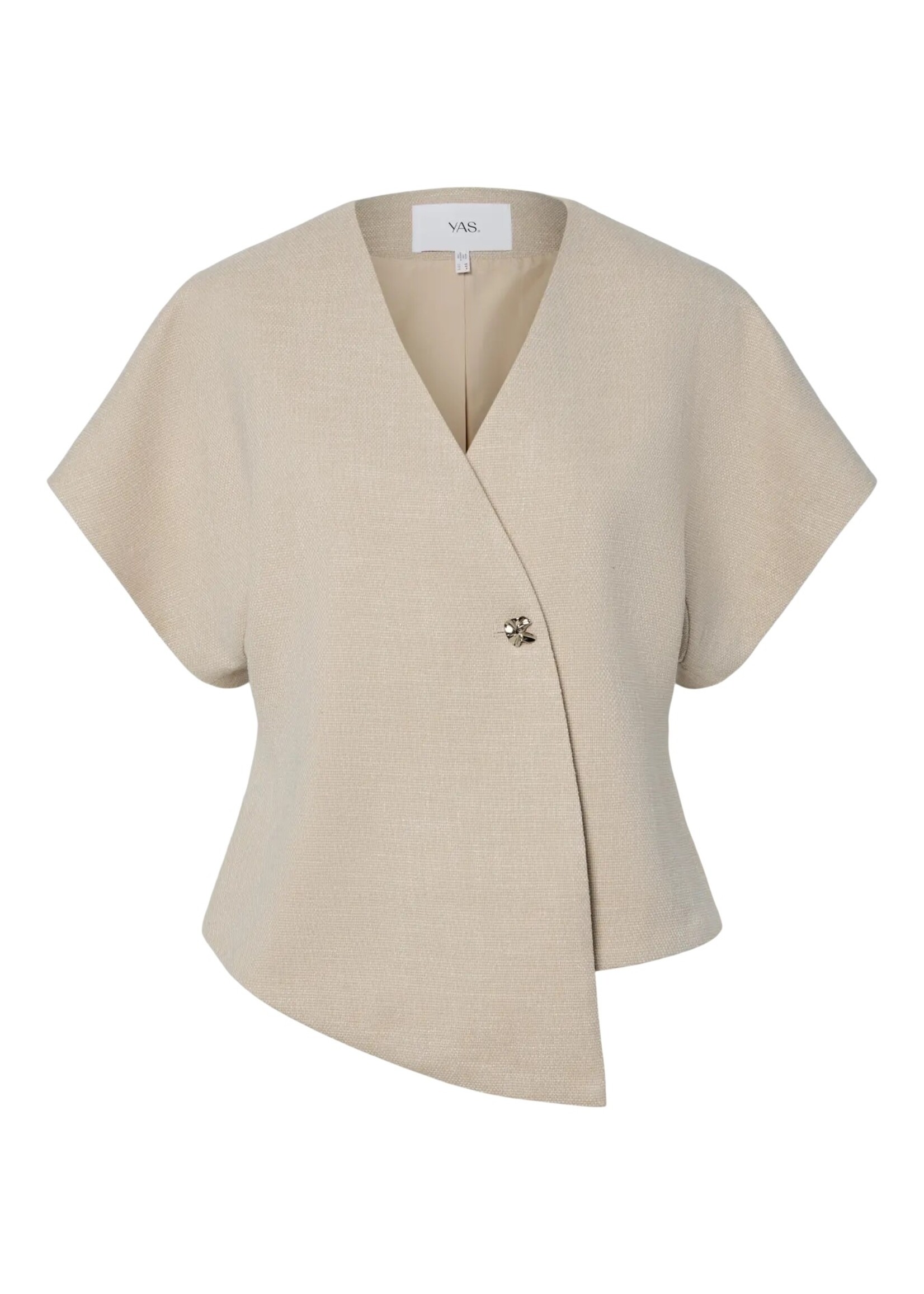 YAS YASCOMRA SL BLAZER OATMEAL