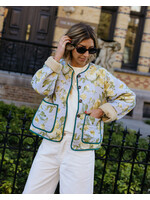 YAS YASMATIRA LS QUILTED JACKET SKYWAY