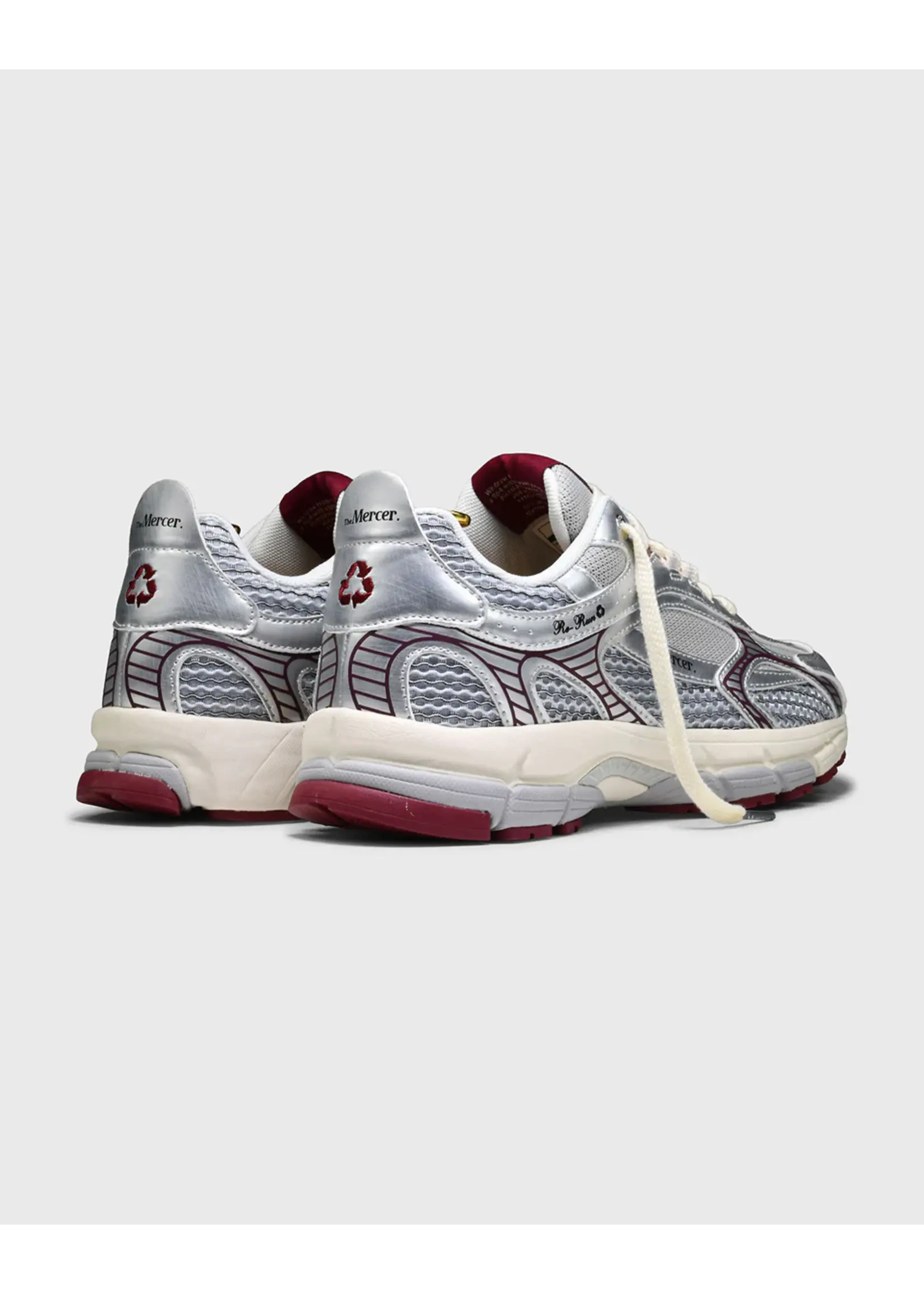 MERCER THE RE-RUN TWIN MESH GREY/RED