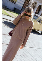 INDI & COLD INDI & COLD  SWEATER  LM EPONGE ROSA