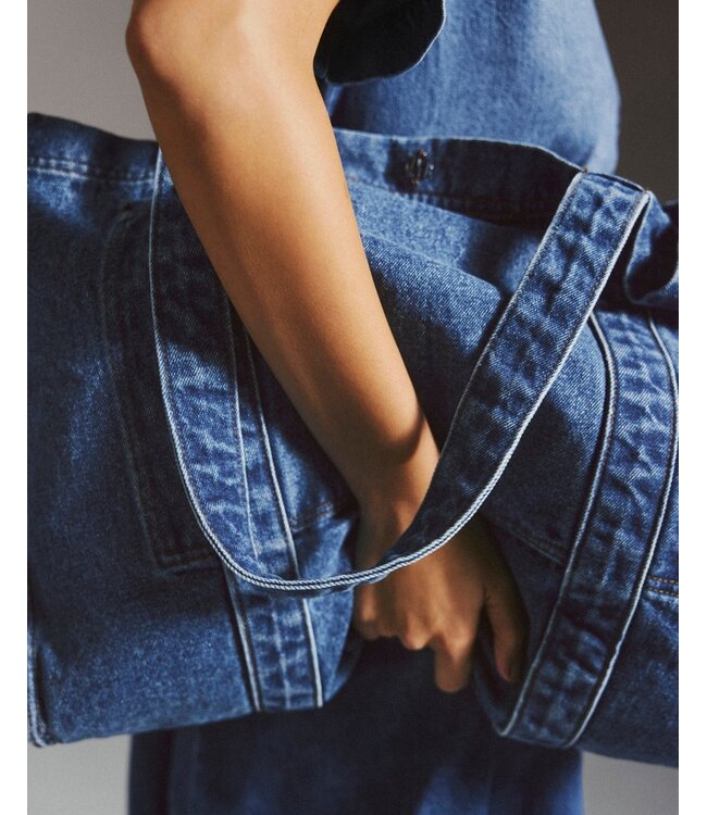 MOSS CPH MSCH DYLAN SHOPPER MID BLUE WASH