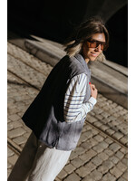 R.A DENIM STUDIO R.A D43 DENIM VEST MID GREY