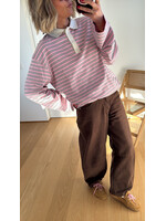 SOFIE SCHNOOR SS TOMARSW TROUSERS DARK BROWN SNOS709