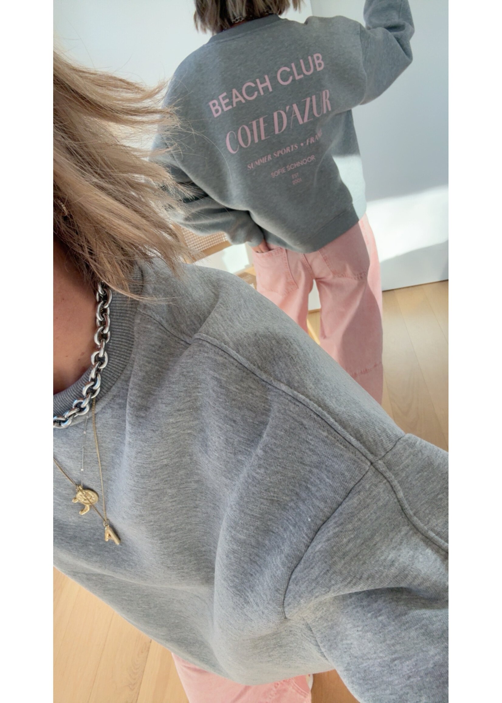 SOFIE SCHNOOR SS ELINSW SWEATSHIRT GREY MEL S261570
