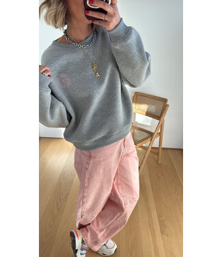 SOFIE SCHNOOR SS ELINSW SWEATSHIRT GREY MEL S261570