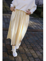 SOFIE SCHNOOR SS JUNEAUSW MIDI SKIRT LIGHT YELLOW