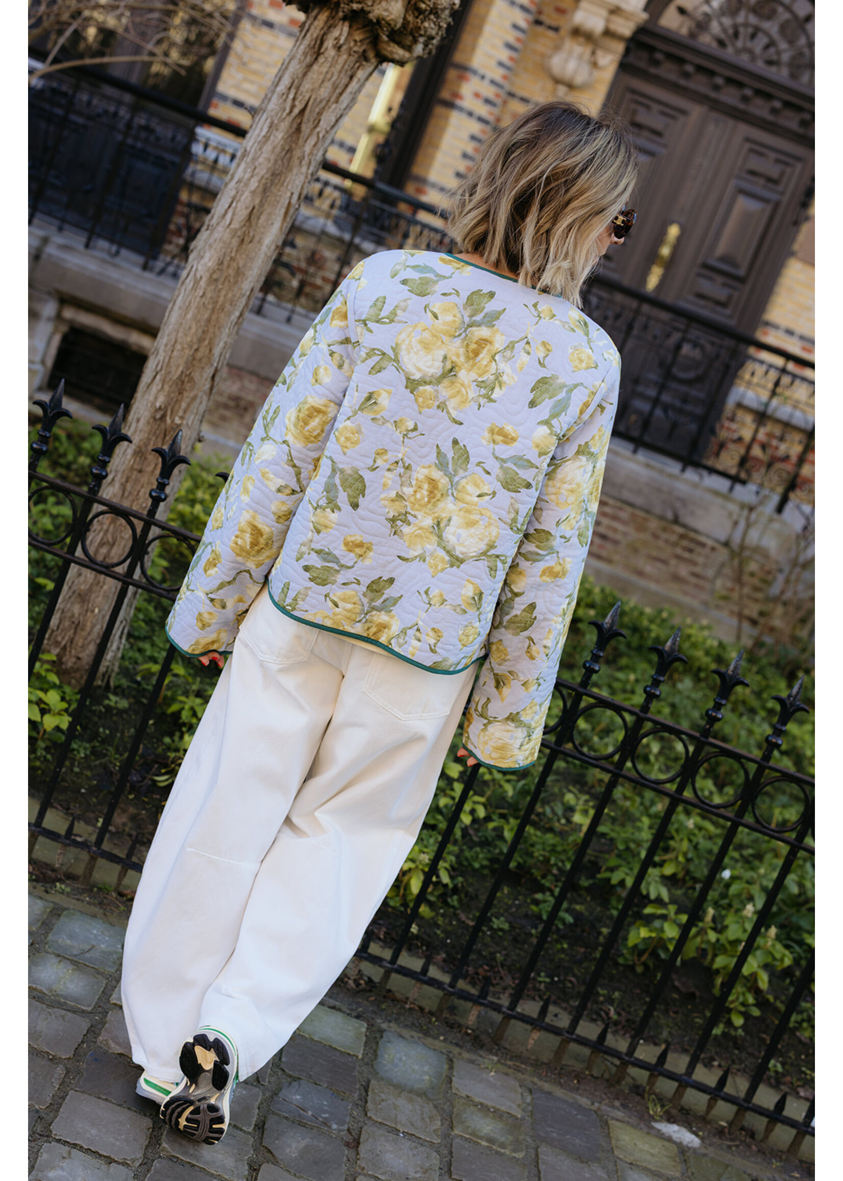 SOFIE SCHNOOR SS TOMARSW TROUSERS OFF WHITE