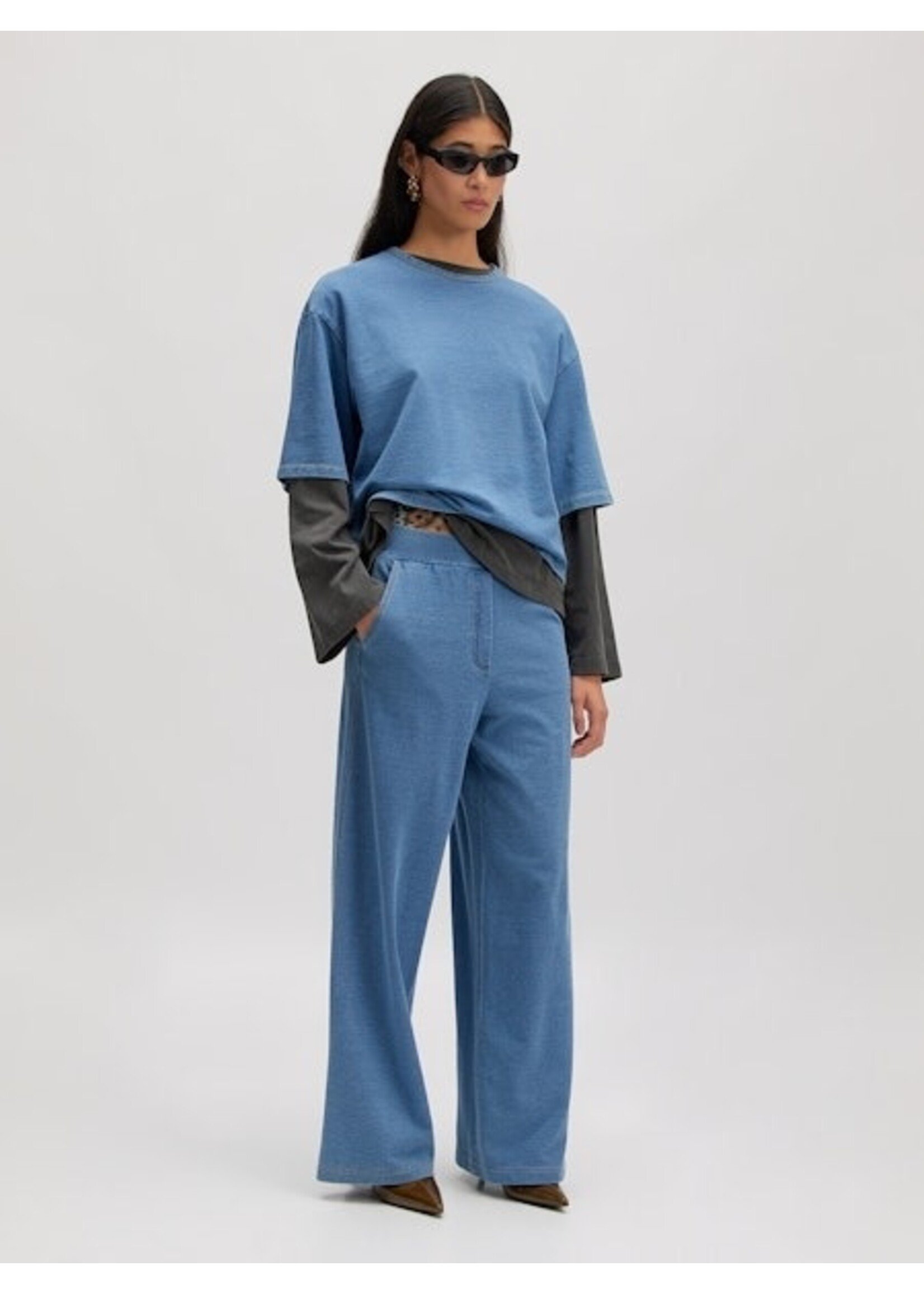 EDITED ED TARAH PANTS DENIM WASH