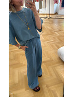 EDITED ED TARAH PANTS DENIM WASH