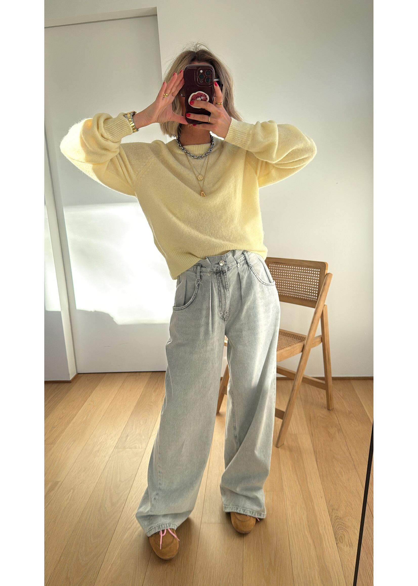 YAS YASJOHI LS PULL NOOS ANISE FLOWER