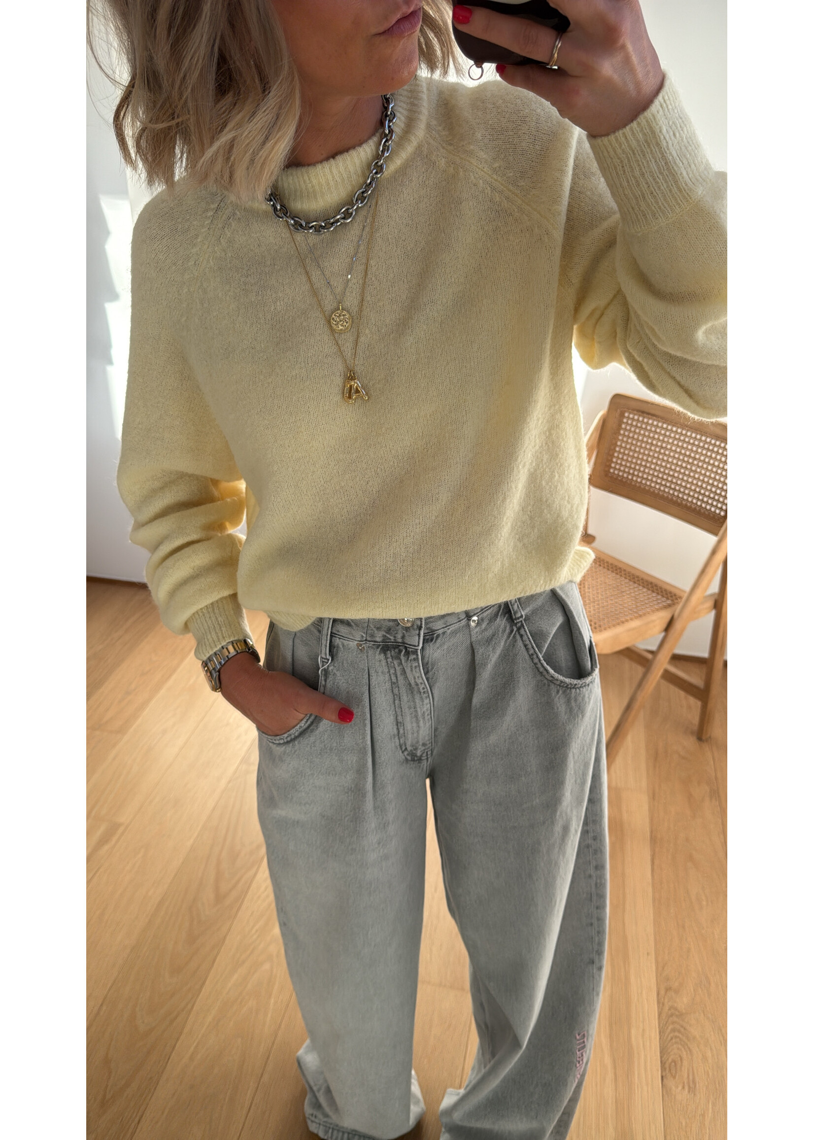 YAS YASJOHI LS PULL NOOS ANISE FLOWER