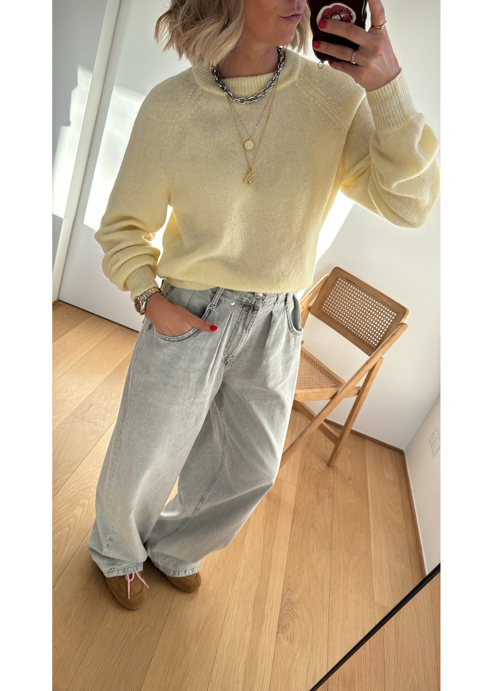 YAS YASJOHI LS PULL NOOS ANISE FLOWER