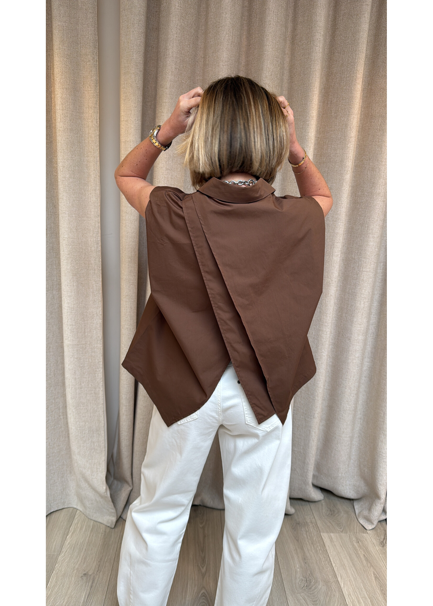 LA ROUGE LR PIA SL BLOUSE LR1666