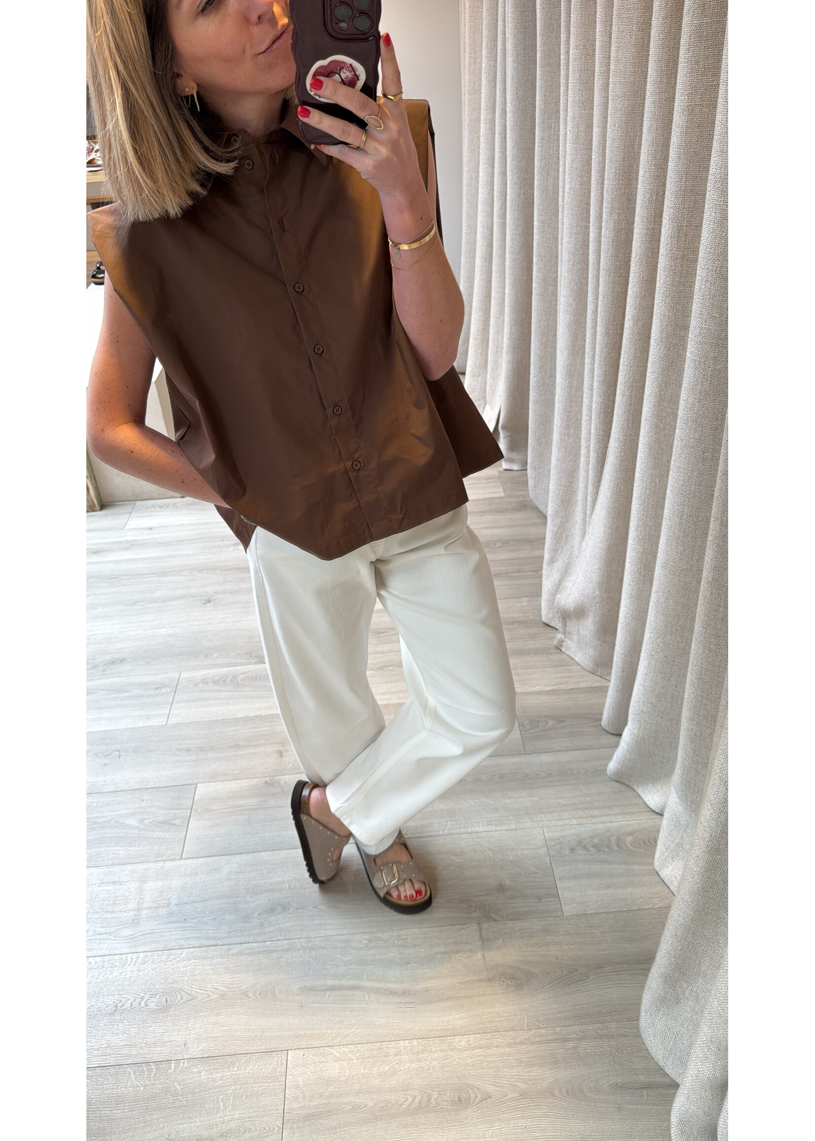 LA ROUGE LR PIA SL BLOUSE LR1666