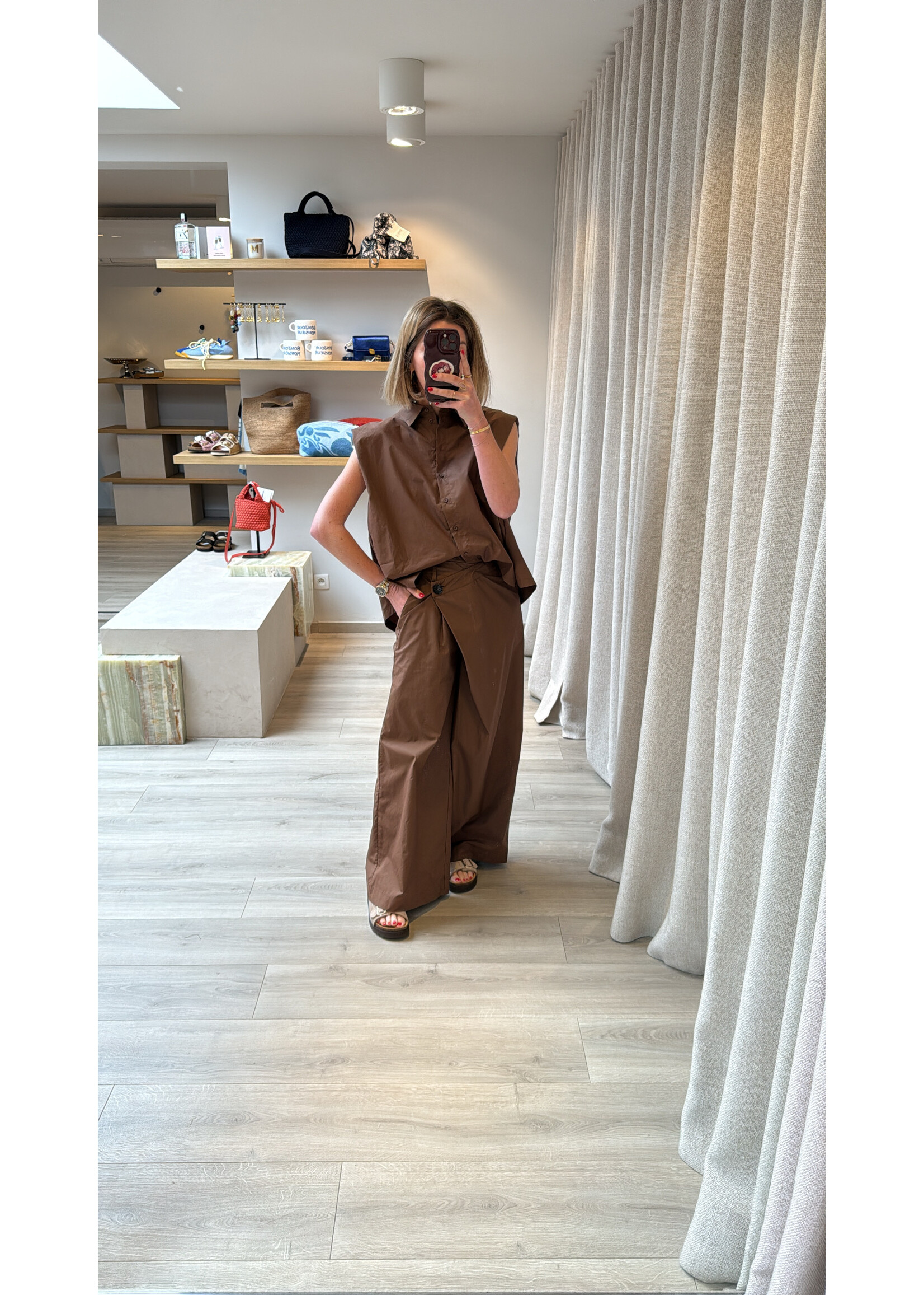 LA ROUGE LR PIA SL BLOUSE LR1666