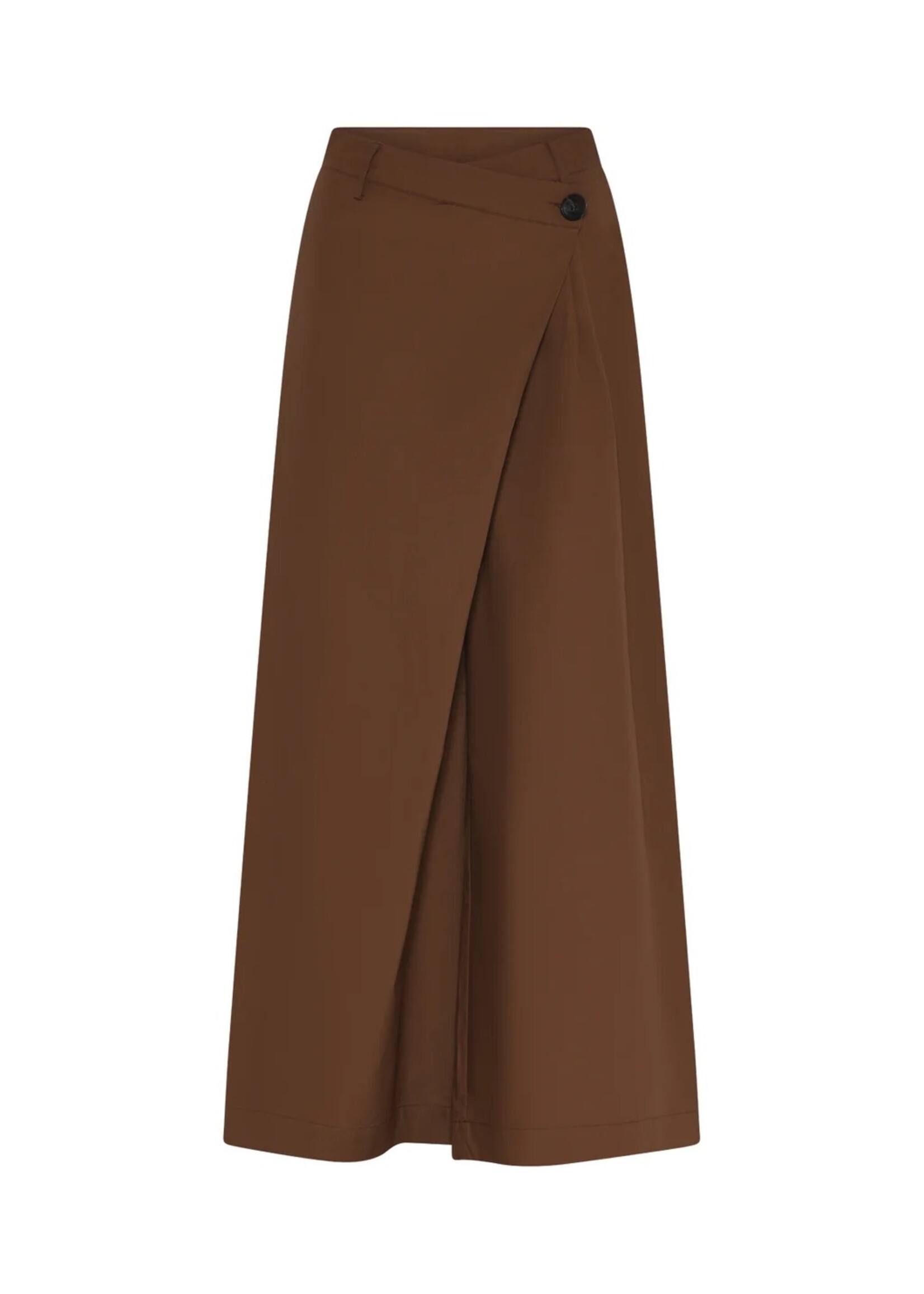 LA ROUGE LR PIA PANTS  DARK BROWN LR1668