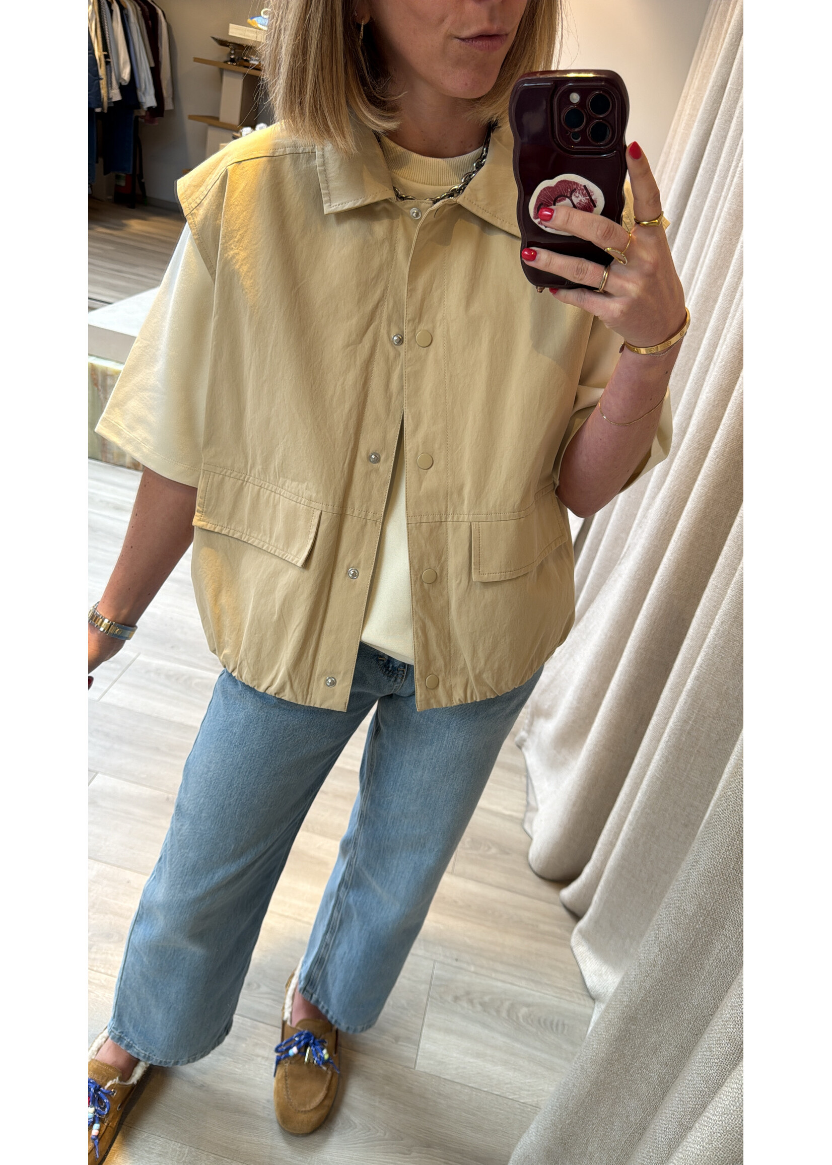 MbyM M-MATIS WAISTCOAT SAFARI